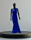 Sequined Blue Long gown