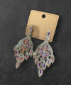 CRYSTAL GLASS CHANDELIER EARRINGS