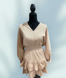 Peach dress