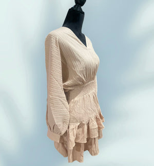 Peach dress