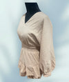 Peach dress