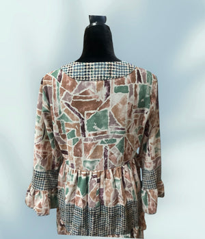 PRINTED LOOSE DRESS