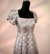 PURPLE FLORAL DRESS