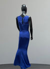 Sequined Blue Long gown