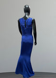 Sequined Blue Long gown