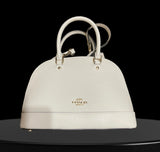 Mini White Coach Handbag