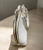 Mini White Coach Handbag