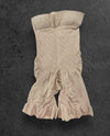 Nude high waist shorts faja