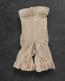 Nude high waist shorts faja