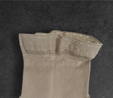 Nude high waist shorts faja