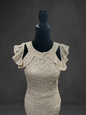 Nude Lace Dress