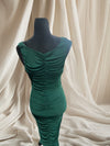 PLAIN GREEN DRESS