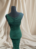 PLAIN GREEN DRESS