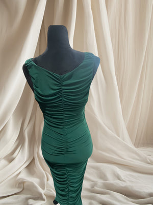 PLAIN GREEN DRESS
